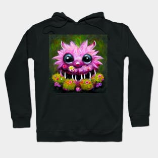 Cute plant monster painting Hoodie